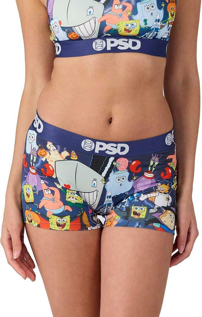 PSD Women Boy Shorts - Spongeboo Full Coverage Stretch Underwear